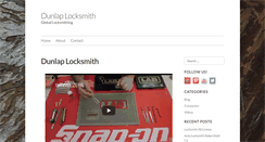 Desktop Screenshot of dunlaplocksmith.com